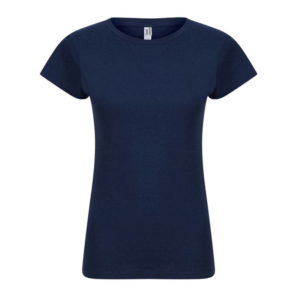 Casual Classic Womens/Ladies T-Shirt / Navy